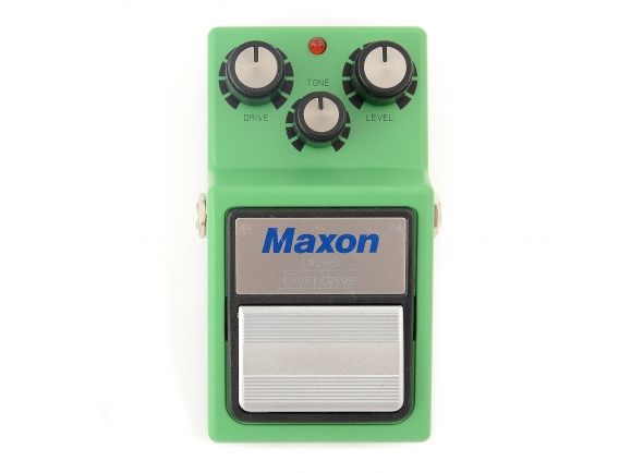 Maxon OD-9 Overdrive  - Incluindo o chip JRC45581C, Características: De gritos suaves a gritos estridentes, 