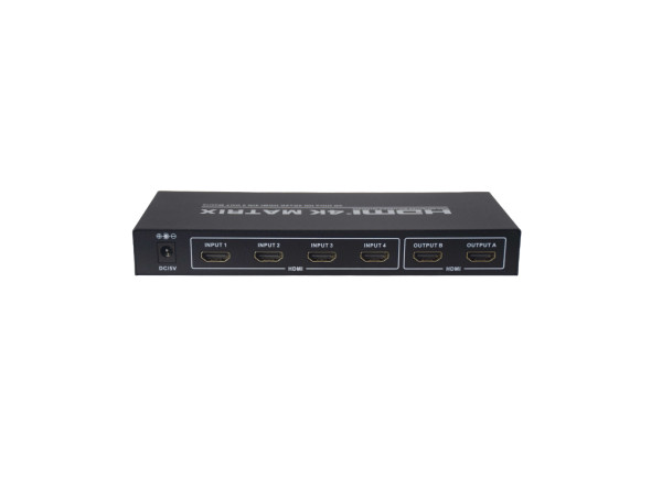 MP  Matrix HDMI 4 Entradas 2 Saídas