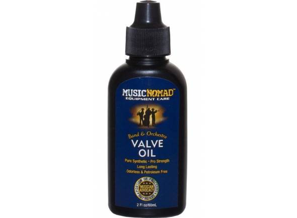 Musicnomad Valve Oil (60ml) - Quantidade: 60ml, Desenvolvido cientificamente para permitir uma ação rápida e duradoura das válvulas, Não tóxico, sem cheiro nem petróleo, 