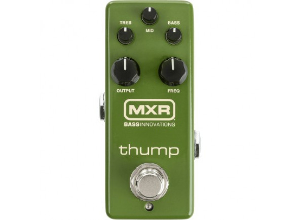 MXR  M281 Thump Bass Preamp  - Todos os baixistas tonais de escultura precisam, Áudio doce do pré-amplificador Echoplex, Vá de um impulso vigoroso para uma vantagem agressiva com controles responsivos, Construído para a estrada ...