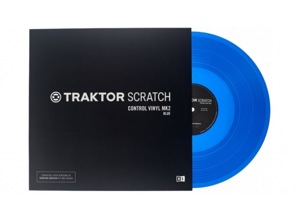 Native Instruments Traktor Scratch Vinyl Blu Mk2 Native Instruments Traktor Scratch Vinyl Blu Mk2