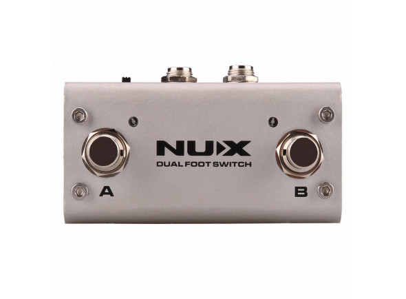 Nux   NMP-2 Footswitch  - Nux NMP-2 Footswitch, pedal duplo, 3 modos: Abrir, Fechar e Travar, compatível com qualquer amplificador ou pedal com entrada de controlador de jack de 1/4 , também é compatível para uso com teclad...