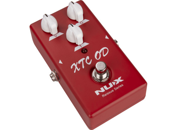 Nux   XTC OD - Distorção icónica do amplificador do canal vermelho em forma de pedal, O circuito totalmente analógico garante uma resposta suave e dinâmica, Layout simples de três botões para maior facilidade de ...