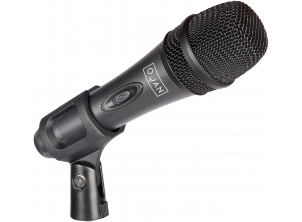 OQAN QMD20 Voiz  - microfone dinâmico unidirecional adequado para voz, especialmente em contexto de conferências, apresentações, banda, concerto e canto, corpo robusto em liga de zinco e grelha negra metálica, interr...