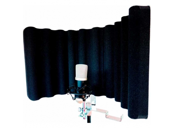 OQAN QRFX-100  - Tela anti-reflexo para estúdios de gravação. Reduz reflexos, ecos e ruídos ambientais indesejados. Recomendado para gravação de vocais e instrumentos acústicos. Biombo de metal resistente Espuma de...