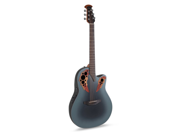 Ovation  Celebrity Elite CE44 Mid Cutaway Reverse Blue Burst