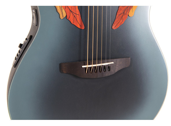 Ovation  Celebrity Elite CE44 Mid Cutaway Reverse Blue Burst