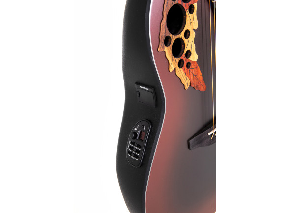 Ovation  Celebrity Elite CE44 Mid Cutaway Reverse Red Burst