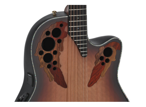 Ovation  Celebrity Elite Plus Mid Cutaway Sunburst