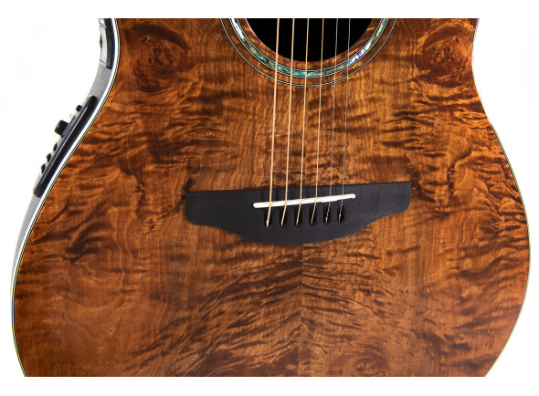Ovation Celebrity Traditional Plus CS24P Mid Cutaway Nutmeg Burled Maple
