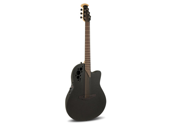 Ver mais informações do  Ovation  Pro Series Elite 1868TX Super Shallow Black Textured