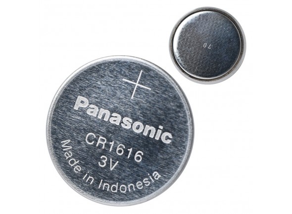 Panasonic CR1616  - Pilhas 1 Panasonic CR1616, Tipo de bateria: coin, Tecnologia da bateria:Lítio, Voltagem da bateria:3 V, Capacidade da pilha:55 mAh, Largura do produto:1,6 cm, 