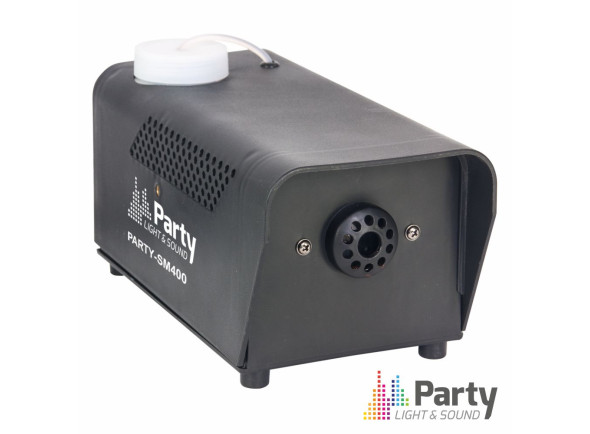 Party Light & Sound 400W PRETA  B-Stock - Máquina de fumos c/ 400W potência, Volume de fumo: 50m³/minuto, Tempo de aquecimento: 2 minutos, Capacidade reservatório: 0.25 Litros, Tensão funcionamento: 230VAC, Dimensões: 247 x 132 x 153mm, 2....
