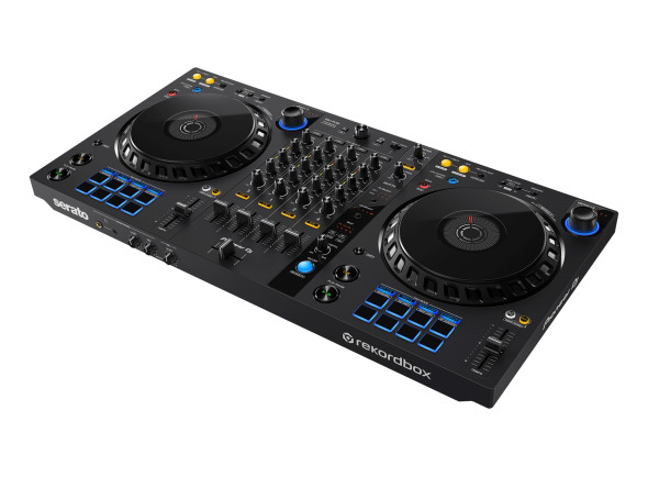 Pioneer DJ DDJ-FLX6  B-Stock - Controlador DJ de 4 canais, Nova função Merge FX, Interface Aúdio USB 24 bit/44,1 kHz, Compativel com Rekordbox e Serato DJ Pro, inclui chave de acesso  Serato DJ Pro, 
