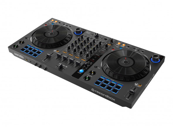 Pioneer DJ  DDJ-FLX6-GT - Controlador de DJ de 4 canais para múltiplas aplicações de DJ (grafite), Merge FX - um novo botão de efeito que os artistas podem usar para fazer a transição de uma faixa para outra, independenteme...