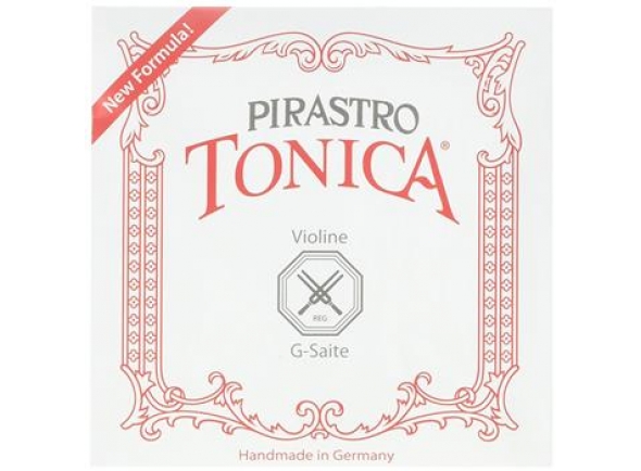 Pirastro Tonica Violin 4/4 medium BTL  - Tensão: Média, Para 4/4 violino, Com final de bola de corda E, Em uma bolsa, 