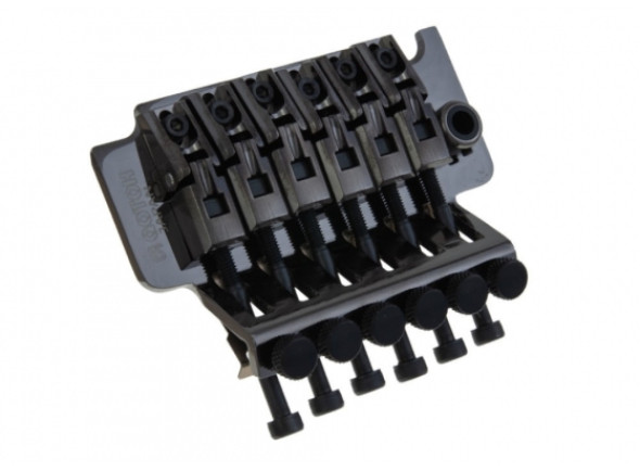  Chevalet vibrato Floyd Rose sous licence Gotoh GE1996T, bloc Cosmo Black 40 mm
