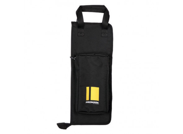 Pro Mark  Everyday Stick Bag PRO-PEDSB  - Comporta aproximadamente 10 pares de baquetas de bateria, Punhos ergonómicos, Bolso frontal grande com zíper, Dois suportes suspensos para surdos de chão, Nylon resistente a intempéries durável, 