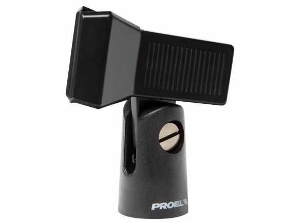 Proel   APM30  - Suporte de pinça em ABS para microfone (Ø Mín-Máx: 20 - 32 mm)., 