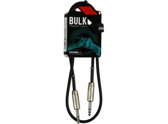 Proel BULK140LU1 1 m Cabo Jack Macho/Macho 6.3 mm Stereo