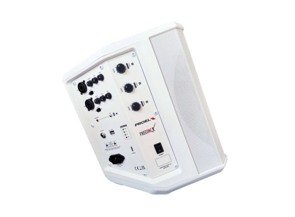 Proel FREEONEX Sistema PA até 10h de bateria com Bluetooth - White
