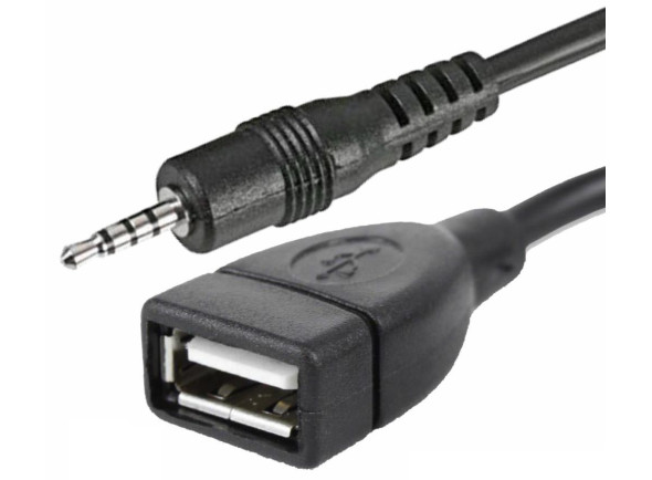 ProK   Cabo USB-A Fêmea / Jack Macho 4p 0.2m