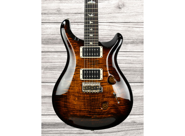 PRS  Custom 24 Thin Black Gold Wraparound Burst