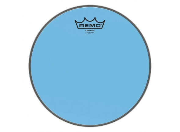 Remo BE0310CTBU Emperor Colortone Blue 10'' Drum Head Remo BE0310CTBU Emperor Colortone Blue 10'' Drum Head