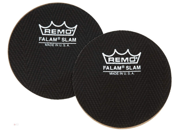 Remo KS0002-PH Small Falams Impact Pad 2/PK - Os Falam Slams são patches de impacto de batedor de máxima durabilidade para todas as peles de baixo., Construído com Kevlar de alta resistência, os Falam Slams aumentam a longevidade da sua pele d...