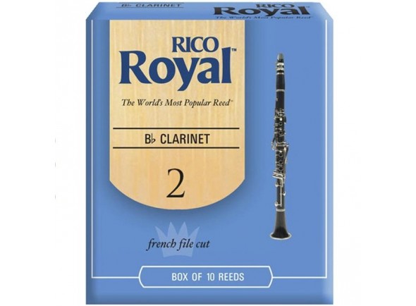 Rico Royal Bb Si bemol Clarinete 2  - Uma palheta, Preço por unidade, 