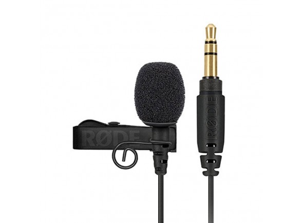 Rode Lavalier GO  - Combinado perfeitamente com Røde Wireless GO, Também adequado para outros dispositivos com entrada de microfone de 3,5 mm, Compatível, por exemplo com notebooks, câmeras DSLR e gravadores móveis, C...