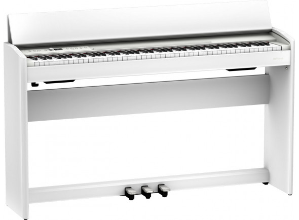 Roland F701 WH Piano Digital <b>Deluxe Satin White</b> - Piano Vertical Roland F701 WH BRANCO ACETINADO com USB e Bluetooth, Teclado Ação Martelo + 256 Vozes Polifonia + 324 Sons + 377 Músicas, Sistema Som 24W reproduz Sonoridade e Definição de Excelênci...