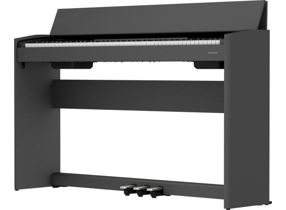 Roland F107 Piano Vertical Preto Acetinado