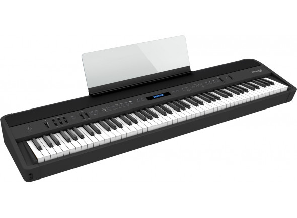 Roland FP-90X BK <b>Platinum</b> Piano Profissional Preto  - Roland FP-90X BK Piano Profissional Preto Bluetooth e USB, Teclado Ação Martelo + Polifonia Ilimitada + 362 Sons + 34 Músicas, Sistema Som 60W + 3D Ambience + MySTAGE + Piano Designer, Teclado Prem...