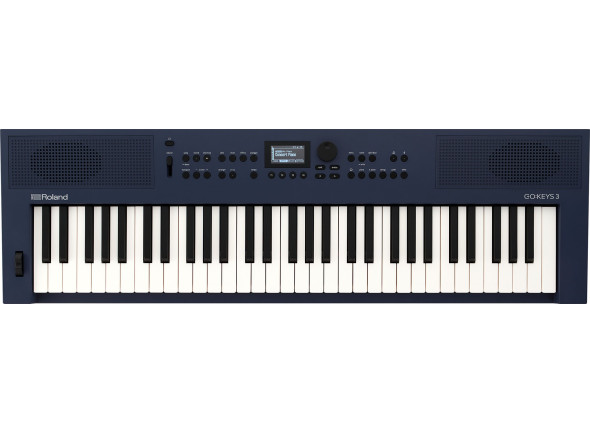 <b>Roland GO:KEYS 3 MU Azul Escuro Teclado portátil Piano Sintetizador Arranger Ritmos Tecnologia ZEN-Core 61 teclas BEST-SELLER</b>