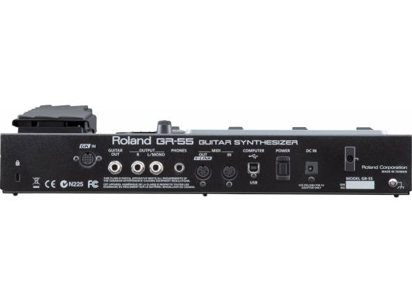 Roland GR-55GK painel de ligações