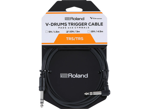 Ver mais informações do  Roland PCS-10-TRA V-Drums Cabo Trigger 3m 