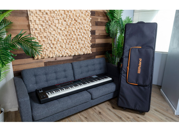 <b>Roland SC-G88W3 Saco Transporte Semi-rigido Teclados 88-notas com Rodas</b>