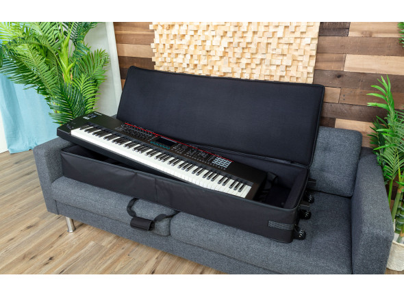 <b>Roland SC-G88W3 Saco Transporte Semi-rigido Teclados 88-notas com Rodas</b>