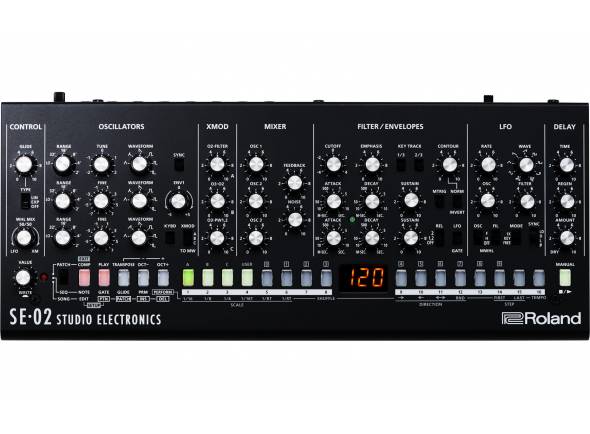 Roland SE-02 Sintetizador Analógico Studio Electronics BOUTIQUE Roland SE-02 Sintetizador Analógico Studio Electronics BOUTIQUE