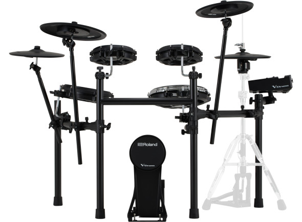 Ver mais informações do  <b>Roland TD316 TURBO GT</b> Kit E-Drums 5-pcs 200 Drum kits + 1000 Sons + Modulo Wireless V31 <b>NEW!</b>