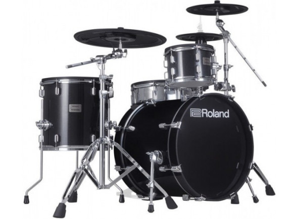 Roland VAD503 V-Drums Acoustic Design E-Drum Kit - Bateria Elétrica Roland VAD503 V-Drums Acoustic Design E-Drum Kit com Double Mesh Head, OFERTA T-SHIRT Egitana Roland V-Drums (sujeita ao stock existente), CAMPANHA Roland + Melodics = 40 Aulas Gra...