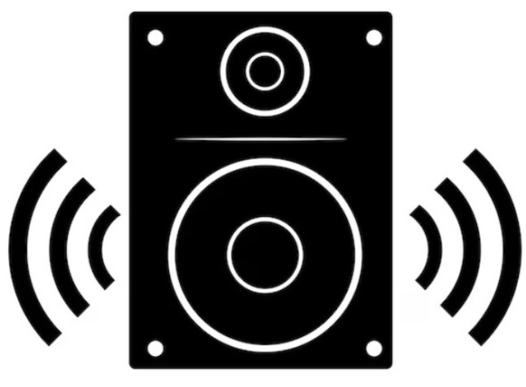 saida audio stereo para ligação a amplificador ou sistema de som externo