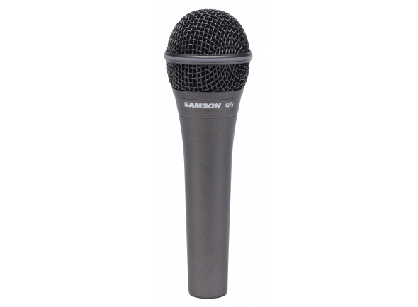 Samson Q7x  - Microfone vocal dinâmico com presença de gama média personalizada, Elemento de microfone dinâmico de neodímio para ampla faixa dinâmica, Projeto de alta saída e baixa impedância, Padrão de captação...