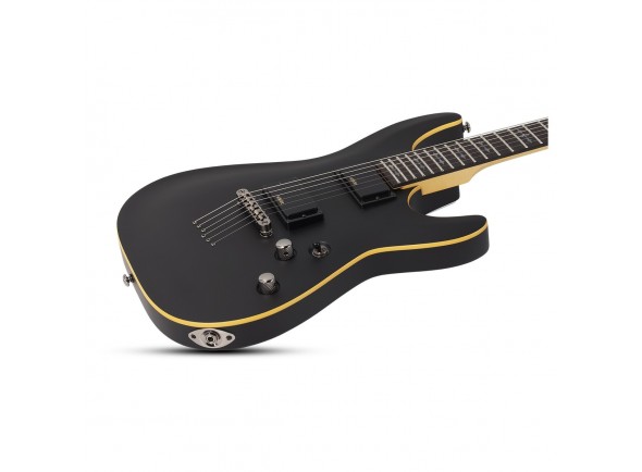Schecter Demon-6 Aged Black Satin