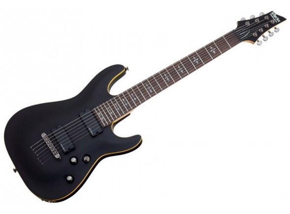Schecter DEMON-7 FR Aged Black Satin Schecter DEMON-7 FR Aged Black Satin