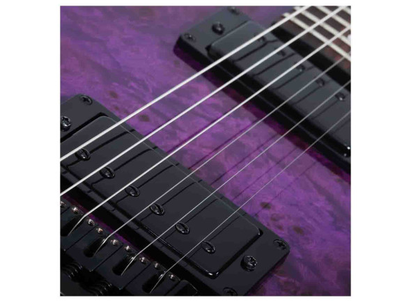Schecter PT Standard Purple Burst Burl