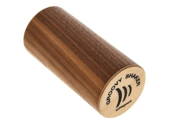 Schlagwerk  SK50 Groovy Shaker Natural - Feito de madeira de alta qualidade (natural), Pequeno, leve, preciso, Extremamente estável, Oferece todas as qualidades desejáveis de um shaker com o escopo do Caixixi, Se você tocar horizontalment...