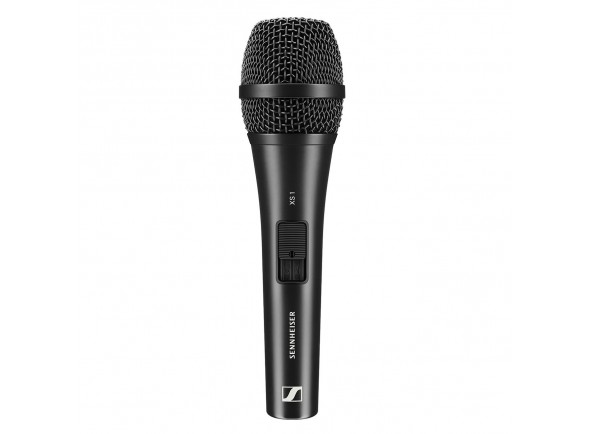 Sennheiser XS 1  - Microfone vocal cardióide dinâmico XS 1, Braçadeira para microfone, Bolsa de transporte, Guia rápido, 