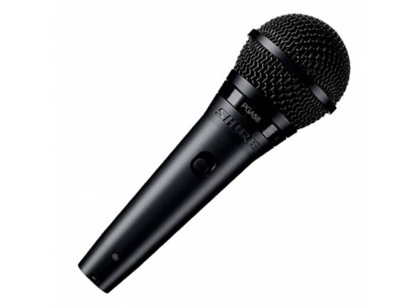 Shure PGA58  - Microfone de mão, Dinâmico, Resposta de frequência: 50 to 16,000 Hz, Padrão Cardioid, Impedância: 150 Ω, Sensibilidade: -55 dBV/Pa (1.79 mV) - 1 Pa=94 dB SPL, 